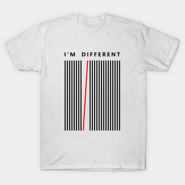 I'm Different T-Shirt by Magniftee